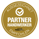 ausgezeichnet und empfohlen als Partnerhandwerker